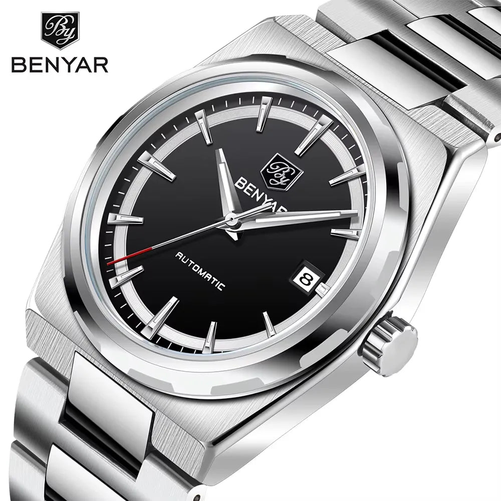 Relógio Automático Masculino Minimalista