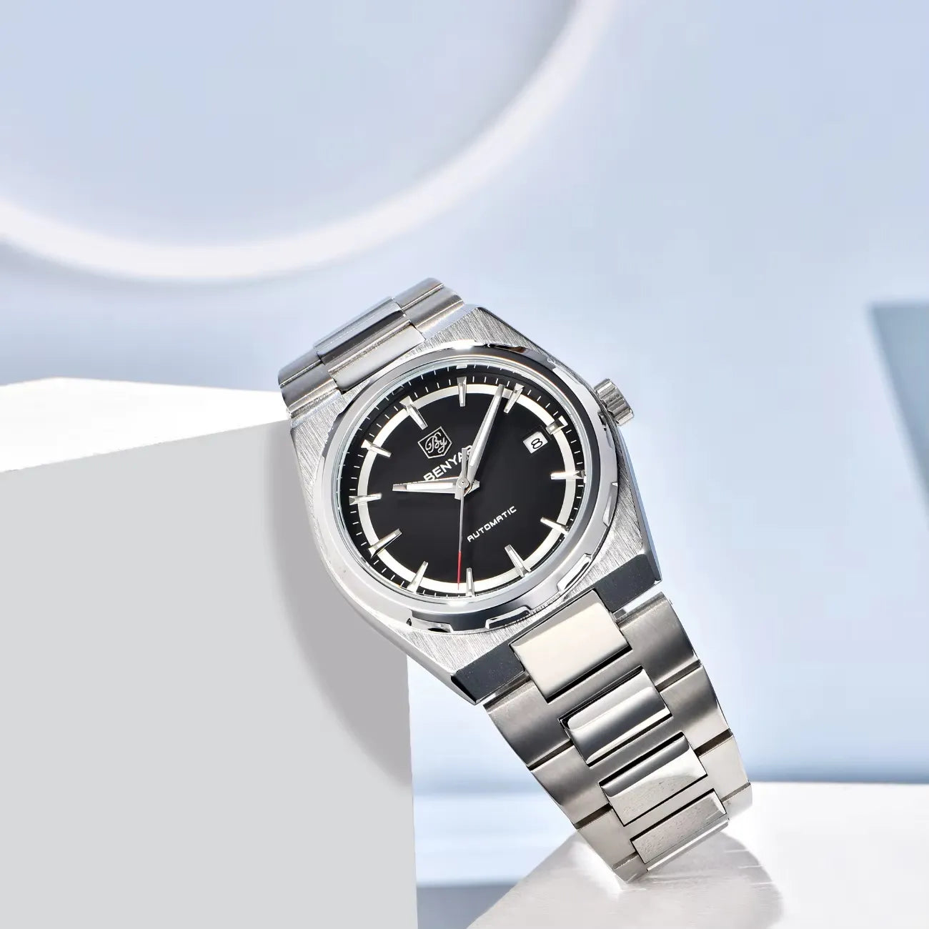 Relógio Automático Masculino Minimalista