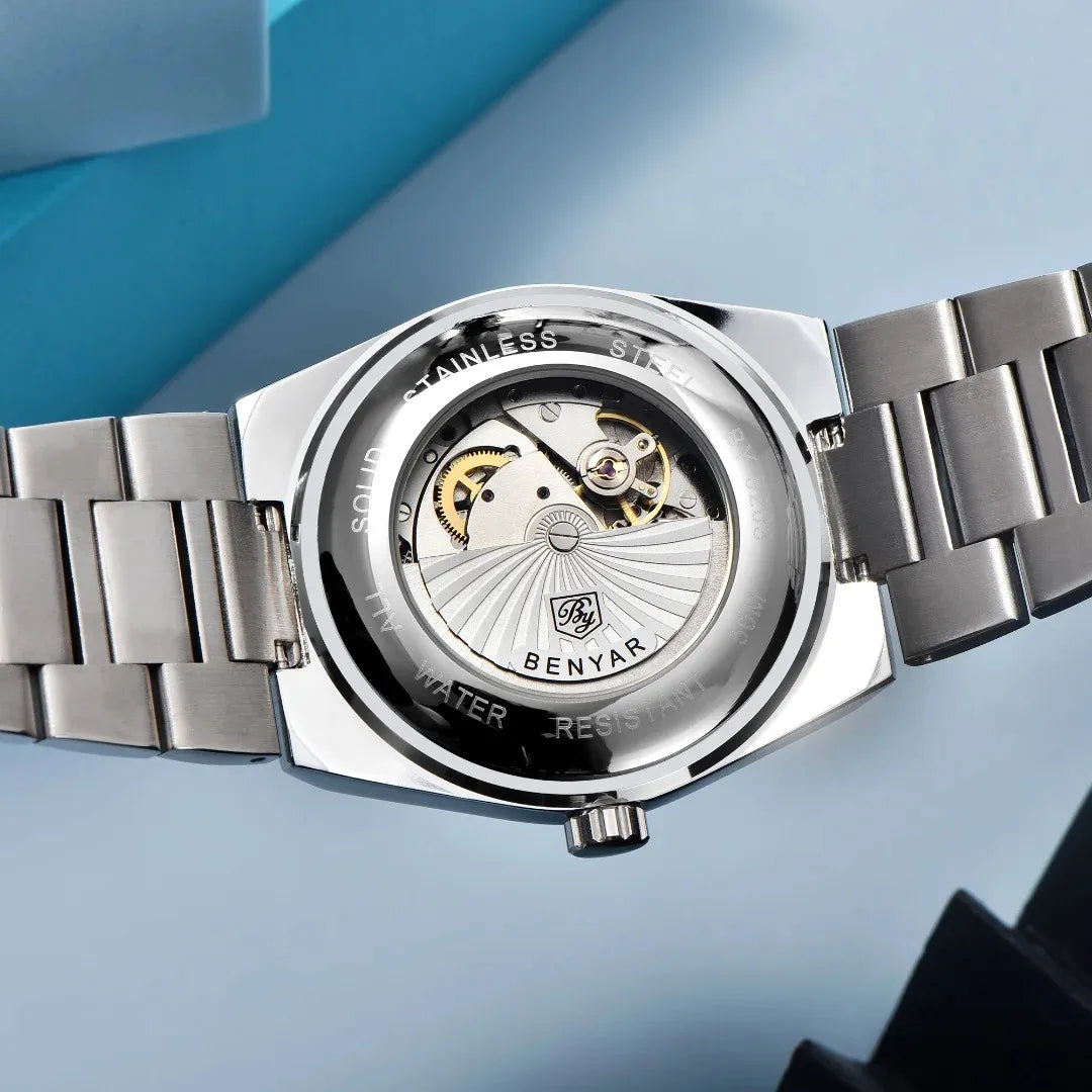 Relógio Automático Masculino Minimalista